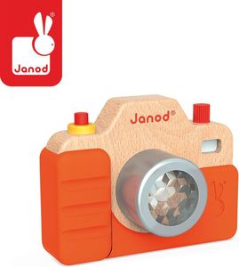 Janod Drewniany aparat fotograficzny z dźwiękami (J05335) 1