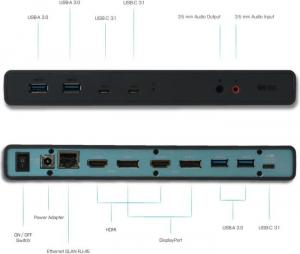 Stacja/replikator I-TEC Dual 4K dock USB-C (CADUA4KDOCKPDL) 3
