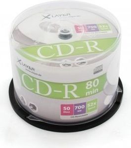 Xlayer CD-R 700MB 52x 50szt. (206317) 1