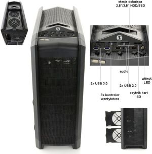 Obudowa SilentiumPC Gladius X80 Pure Black 3