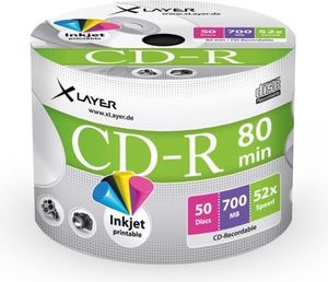 Xlayer CD-R 700MB 52x 50szt. (104809) 1
