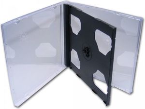 Xlayer Pudełka na płyty JewelCase 2 CD XLayerPro 100 sztuk (100115) 1