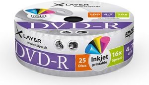 Xlayer DVD-R 4.7GB 16x 25szt. (104813) 1