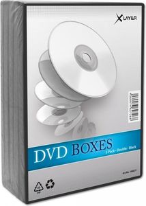 Xlayer Pudełko DVDBox 2 DVDs XLayer 5 sztuk (104637) 1
