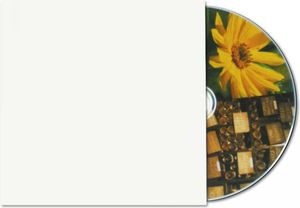 Diverse Kieszeń kartonowa CD 12cm biała 1