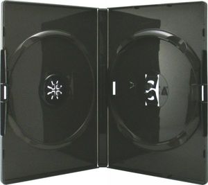 Amaray DVDBox 2 DVDs black 100 Szt 1