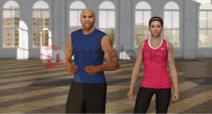 Nike+ Kinect Training (4XS-00017) Xbox 360 4