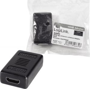 Adapter AV LogiLink HDMI - HDMI czarny (AH0006) 2