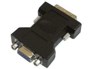 Adapter AV LogiLink DVI-I - D-Sub (VGA) czarny (AD0001) 2