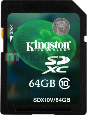 Karta Kingston  (SDX10V/64GB) 1