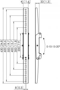 Vogels Ramiona montażowe PFS 3306 2