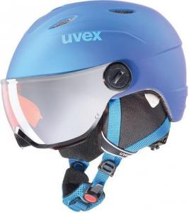 Uvex kask narciarski dziecięcy Visor Pro blue met mat r. 54-55 cm (5661914305) 1