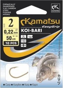 Kamatsu Haczyki z przyponem Koi-Bari 2 50cm 0.22mm 1