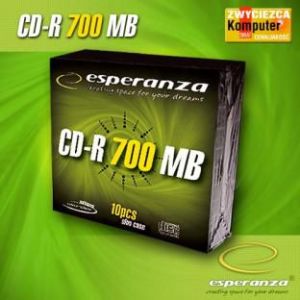Esperanza CD-R/10/Slim 700MB 52x 1