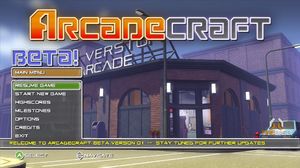 Arcadecraft PC, wersja cyfrowa 1