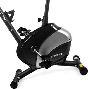 Rower stacjonarny Sapphire Rower magnetyczny Falcon czarno-srebrny (SG-911B) 3