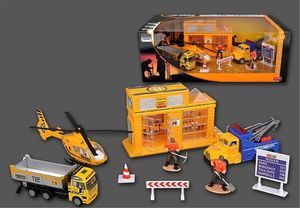 TK Import ZESTAW SERII BUDOWLANEJ RESORAKI PLAC BUDOWY 1