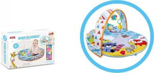 TK Import Mata Edukacyjna 2w1 Kojec Z Piłeczkami Niebieski 2