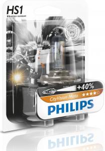 Philips ŻARÓWKA HS1 12V/35/35W +40% CITYVISION MOTO. PX43T (ODPORNA NA WIBRACJE) 1