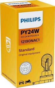 Philips ŻARÓWKA PY24W 12V/24W PGU20/4 (POMARAŃCZOWA) 1 SZT 1