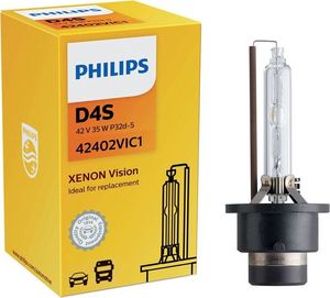 Philips ŻARÓWKA XENONOWA D4S 42V/35W +30% 4600K PHILIPS VISION 1