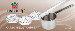 KingHoff STALOWA PRASKA WYCISKACZ DO ZIEMNIAKÓW KINGHOFF KH-1268 2
