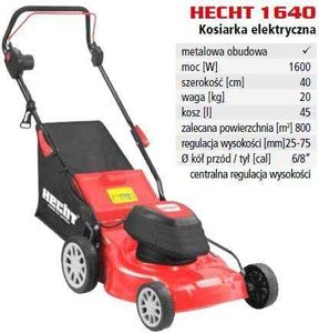 Kosiarka elektryczna Hecht 1640 3