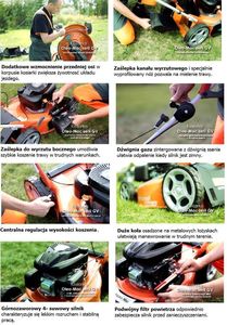 Kosiarka spalinowa Oleo-Mac GV 48 TK Allroad 4 E (66119231E5) 10