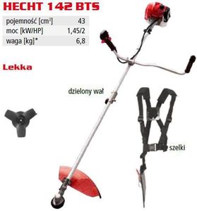 Hecht Kosa spalinowa 142 Bts Moc 2KM 5