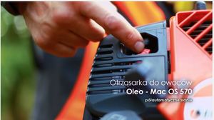 Oleo-Mac Profesjonalna otrząsarka do owoców OS570 11