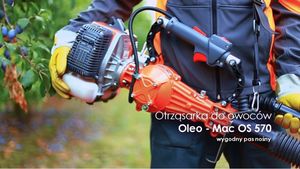 Oleo-Mac Profesjonalna otrząsarka do owoców OS570 6