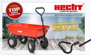 Hecht HECHT 52145 PRZYCZEPA PRZYCZEPKA WOZIDŁO WÓZEK OGRODOWY DO TRAKTORKA 9