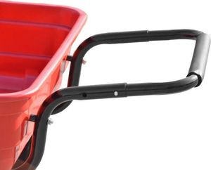 Hecht HECHT 53080 PRZYCZEPA PRZYCZEPKA WOZIDŁO WÓZEK OGRODOWY DO TRAKTORKA 300kG 4