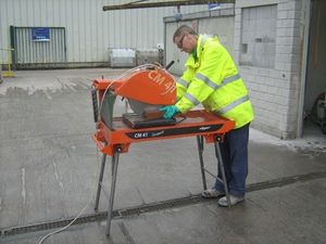 Norton Clipper NORTON CLIPPER CM42 COMPACT PIŁA PILARKA PRZECINARKA STOŁOWA STOLIKOWA DO KOSTKI BUDOWLANA 5