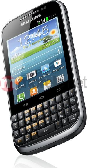 Smartfon Samsung 4 GB Czarny  (B5330 Galaxy Chat Black Qwerty) 8