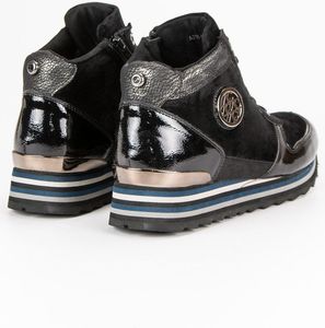 Aclys Buty damskie Sneakersy za kostkę czarne r. 41 4