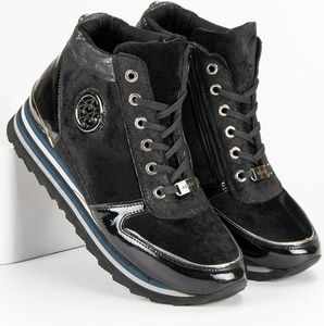 Aclys Buty damskie Sneakersy za kostkę czarne r. 41 6