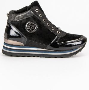 Aclys Buty damskie Sneakersy za kostkę czarne r. 36 2