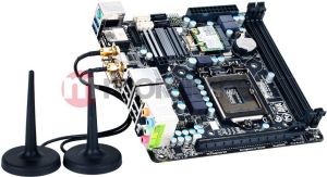 Płyta główna Gigabyte GA-H77N-WIFI, H61, DualDDR3-1600, SATA3, RAID, HDMI, DVI, GBLAN, mITX (GA-H77N-WIFI) 3