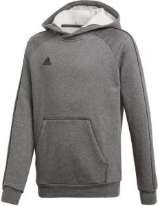 Adidas Bluza piłkarska Core18 Y Hoody Junior szara r. 140 cm (CV3429) 1