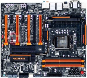 Płyta główna Gigabyte GA-Z77X-UP7 Intel Z77 LGA 1155 (5xPCX/VGA/DZW/2xGLAN/SATA3/USB3/RAID/DDR3/SLI/CROSSFIRE) E-ATX (GA-Z77X-UP7) 1