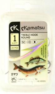 Kamatsu Kotwica Treble Hook Round r. 12 1