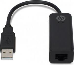 Adapter USB HP 2UX21AA USB - RJ45 Czarny  (2UX21AA#ABB) 1