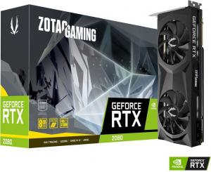 Karta graficzna Zotac Geforce RTX 2080 Twin Fan 8GB GDDR6 (256 Bit), HDMI, 3xDP, USB-C, BOX (ZT-T20800F-10P) 1