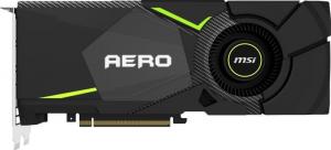 MSI GeForce 2080 AERO 8G グラフィックボード MSI GeForce RTX 2080 Aero 8GB GDDR6 (RTX 2080 AERO 8G