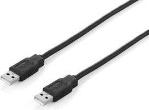 Kabel USB Equip USB-A - USB-A 1.8 m Czarny (128870) 1