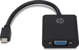 Adapter AV HP DisplayPort Mini - D-Sub (VGA) czarny (2UX10AA#ABB) 1