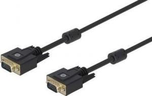 Kabel HP D-Sub (VGA) - D-Sub (VGA) 1m czarny (2UX05AA#ABB) 1