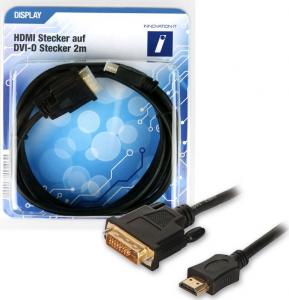 Kabel Innovation IT HDMI - DVI-D 2m czarny (5A 354161 DISPLAY) 1