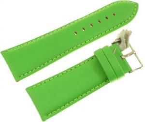 Diloy Pasek do zegarka skórzany zielony 28 mm (302EA.28.11) 1